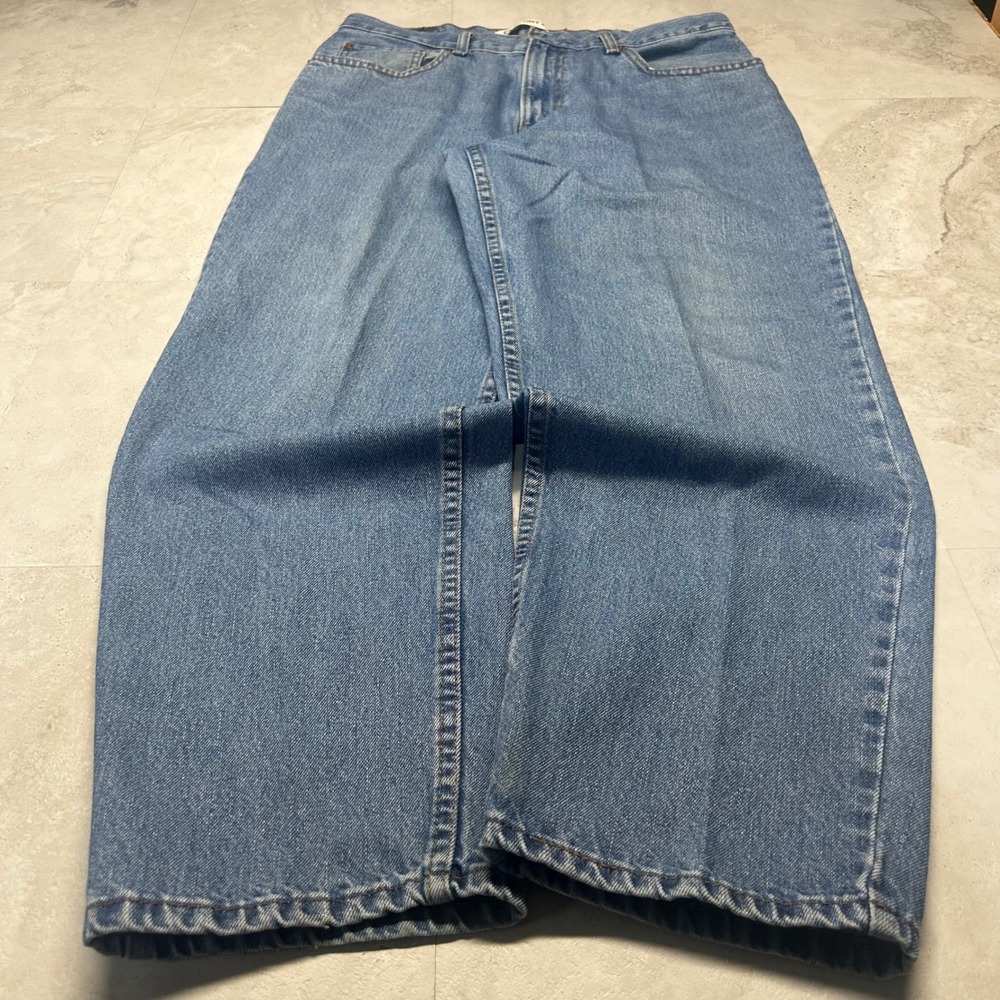 Levi's 560 Comfort Fit Blue Jeans Mens 34x30 Relaxed Tapered Denim Baggy Y2K